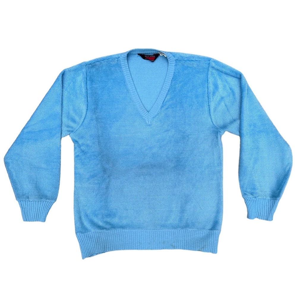 Vintage Bruce Jenner Sports In Motion 80’s Terrycloth Sweater